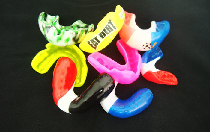 mouth guard custom colours and varieties