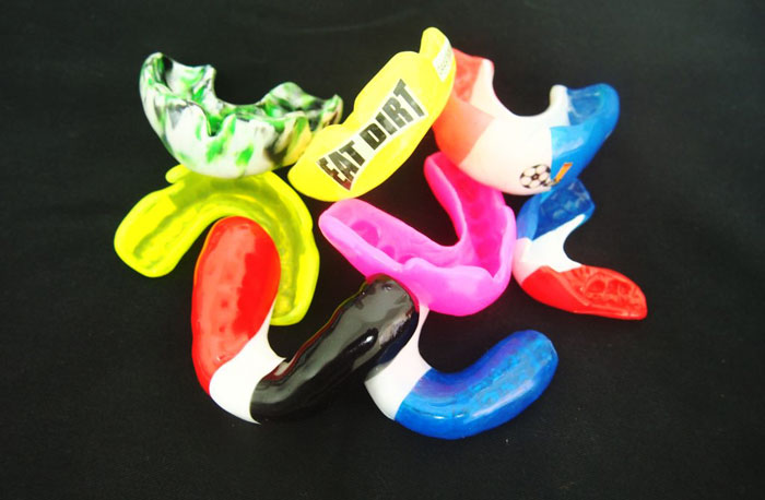 mouth guard custom colours and varieties